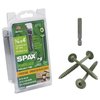 Spax Wood Screw, 4 in, Washer Head Torx Drive, 12 PK 45818208010043